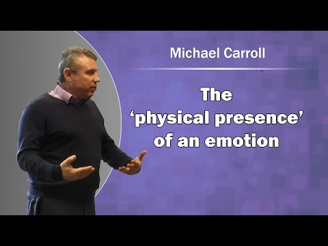NLP the ‘physical presence’ of an emotion