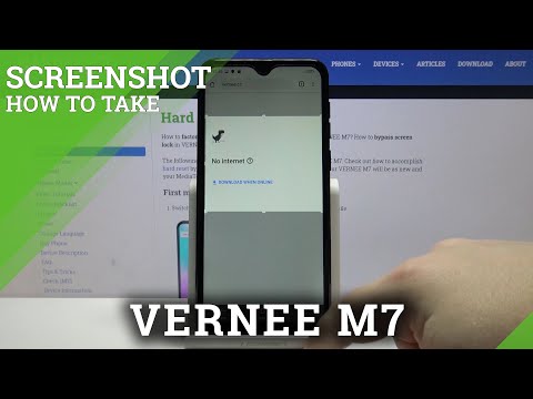 How to Make Screenshot in VERNEE M7 – Catch Display