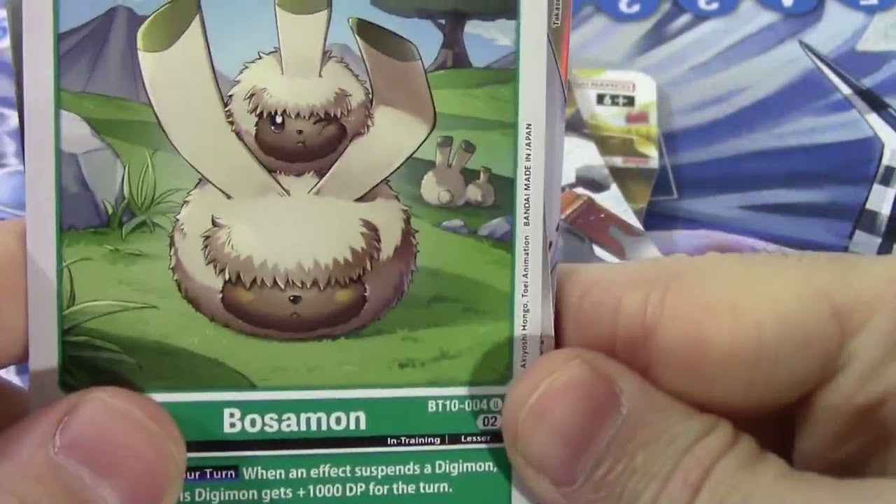 Digimon Xros Encounters Game Cards! Five Packs of Digimon Trading Cards!