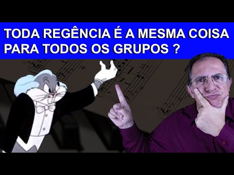 PAPO VITTA - TODA REGÊNCIA É A MESMA COISA PARA TODOS OS GRUPOS ?