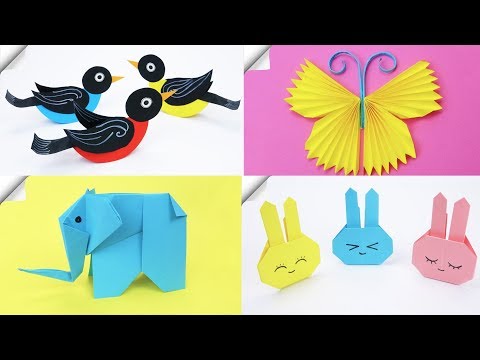 6 DIY paper crafts Paper toys