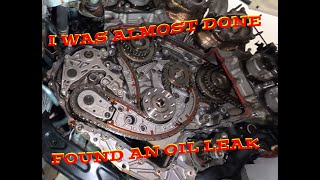 FOUND A LEAK! Timing chain cover is leaking on my Audi S7