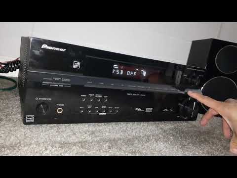 Pionner  SX  218  Audio Multichannel  Receiver  TESTED