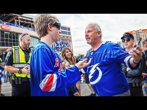 Rangers Fan Trolls Tampa Bay Lightning!