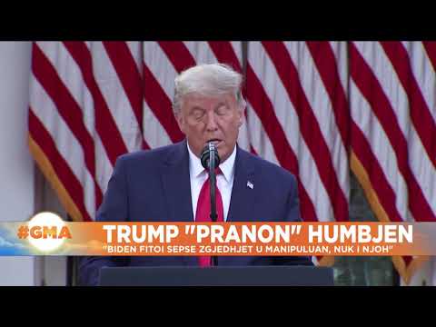 Trump "pranon" humbjen: Zgjedhjet u manipuluan, nuk i njoh