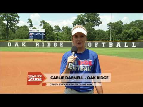 Carlie Darnell Oak Ridge Xfinity Scholar Athlete of the Week