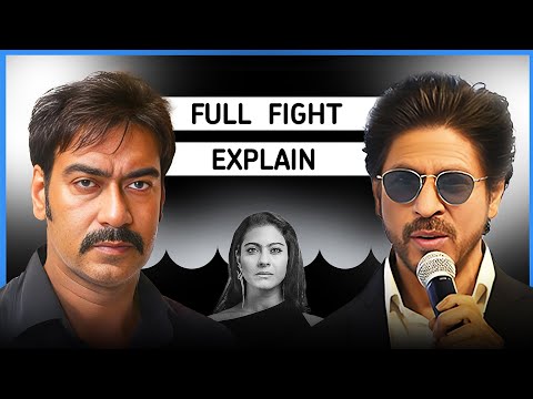 Why AJAY HATE : Shahrukh And Kajol? || Full fight explain