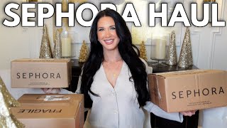 SEPHORA SALE HAUL❤️ $1900 of new makeup, gift ideas, skincare + viral products from the Sephora Sale