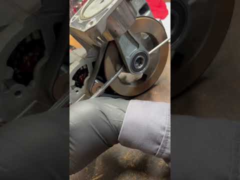 Replace air compressor piston