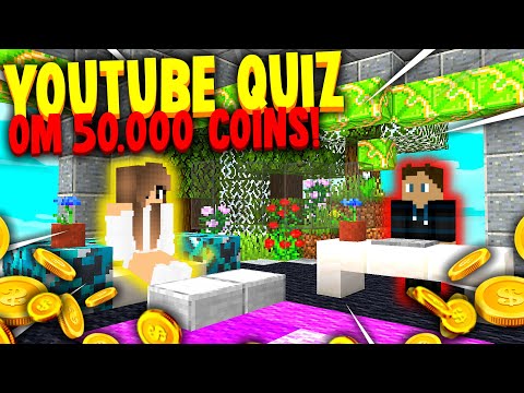 Jeg lavede en Quiz på min server om 50.000 Coins! - [FireCraft]