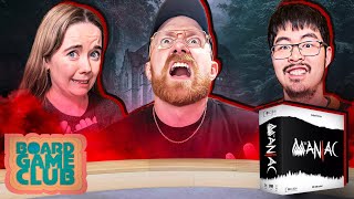Let's Play THE MANIAC | Board Game Club #AD
