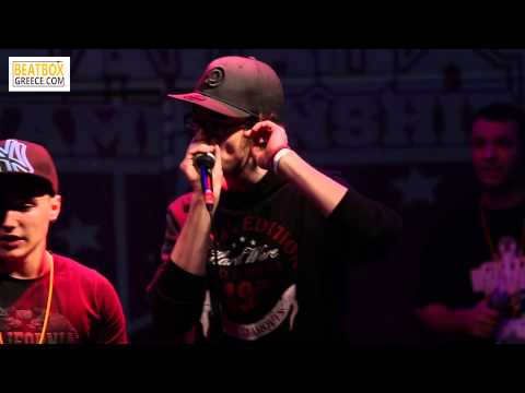 GNO vs ALEX KATSAKIS | Semifinal | Greek Beatbox Championship 2013
