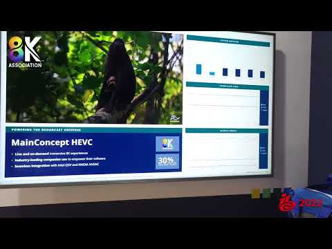 IBC 2022 - MainConcept shows VVC encoder 8K in the Cloud