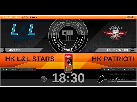 2019 11 23 L&L Stars - Patrioti