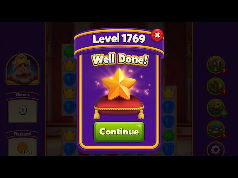 Royal Match - King Robert - Super Hard Level 1769