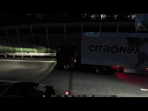 ETS2 Scania 1 Series Zgorzelec Monachium Pomarańcze