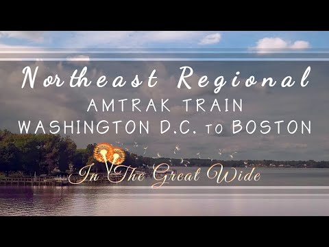 Amtrak's Most Popular Train Route - the Northeast Regional