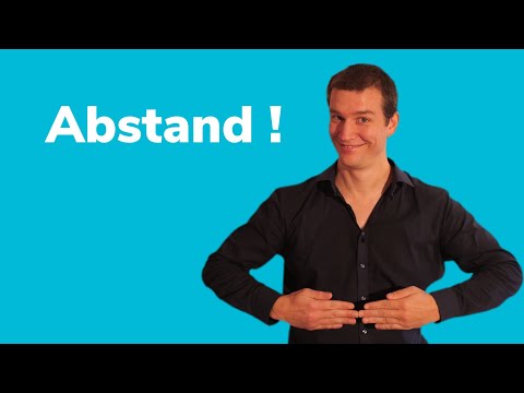 Reinigungsübung: Abstand ist alles!