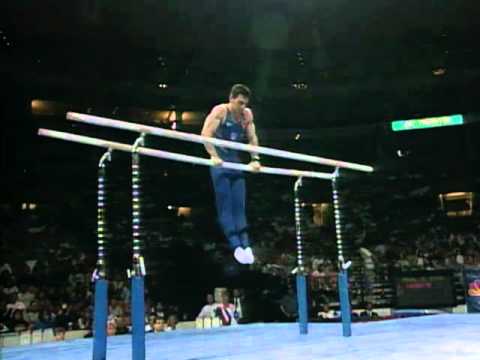 Jay Thornton - Parallel Bars - 1996 Olympic Trials - Men - Day 2