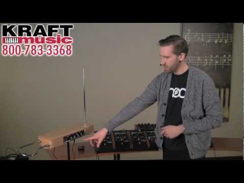 Kraft Music - Moog Etherwave Theremin Demo with Jake Widgeon