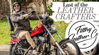 Old School CHOPPERS - Harleys and FILTHY LEATHER CO