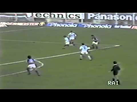 Serie A 1984-1985, day 11 Sampdoria - Lazio 2-2 (R.Mancini, Salsano, Calisti, Batista)