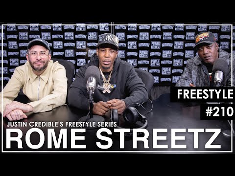 Rome Streetz Raps Over Madlib's "Fallin" Beat On The Justin Credible Freestyle Series | EP 210