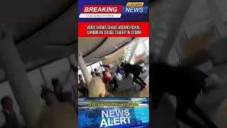 Aboard royal Caribbean cruise caught in storm 😱