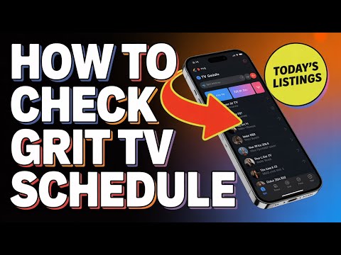 Grittv Schedule