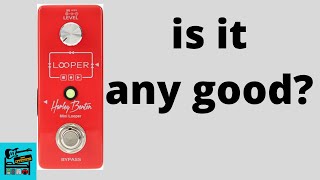 Video thumbnail for Harley Benton Mini Looper - Review by The Bedroom Rocker
