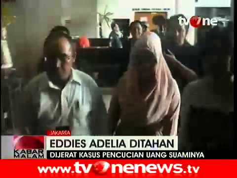 Terkait Pencucian Uang, Eddies Adelia Resmi Ditahan di Rutan Pondok Bambu