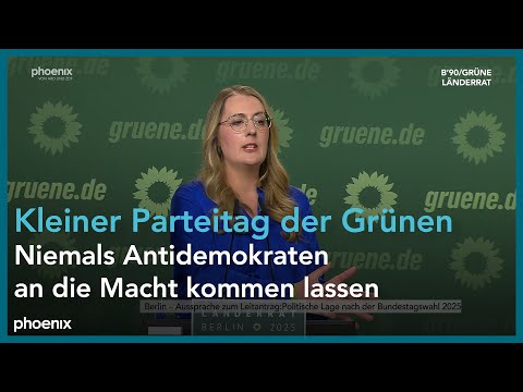 Kleiner Parteitag der Grünen: Rede von Katharina Dröge | 06.04.2025