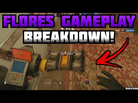 Flores Gameplay & Gadget BREAKDOWN! - Rainbow Six Siege New Operator (Crimson Heist)
