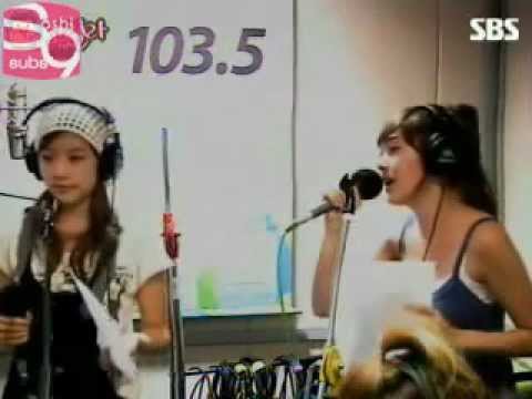 SNSD Taeyeon & Jessica - Want and Resent @ FM GoRealRadio (Aug. 27, 2007)