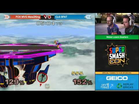 Super Smash Con 2016 - Melee Top 8 Highlights