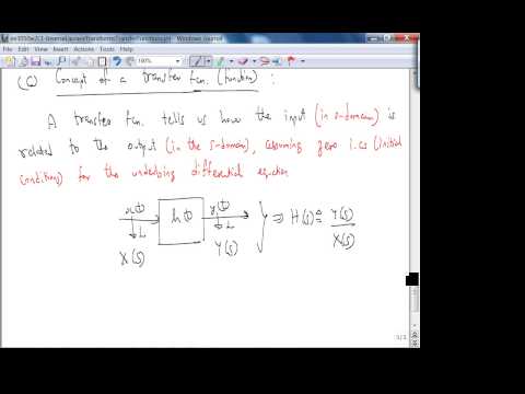 ee3050Fa13w2L1 InverseLaplaceTransformsTransferFunctions