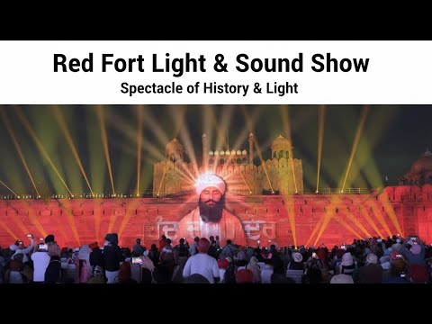 Historic Kirtan Darbar at Red Fort | Delhi Govt Event Highlights & Light Show 2025