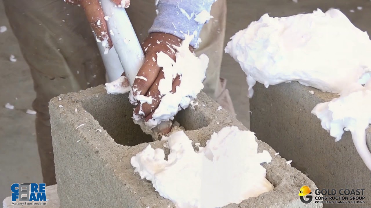 Core Foam Masonry Foam Insulation
