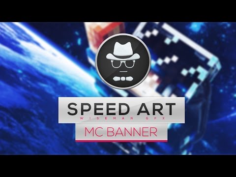[24] Minecraft | Banner Speed Art : Space Style MC Banner!!!!