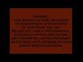 Walt Disney Home Video Warning Screen 1999 2001 Equestria DVD Variant