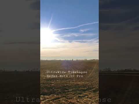 UltraWide Time lapse 1080p Redmi Note 10 Pro