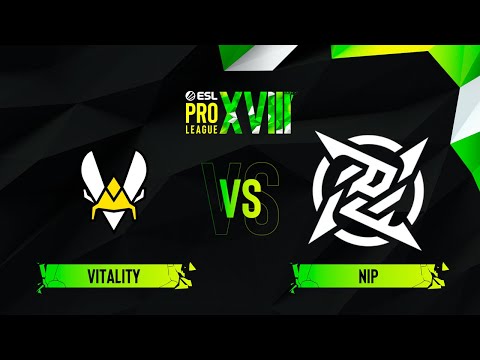 Vitality vs. NiP - Map 1 [Mirage] - ESL Pro League Season 18 - Group A