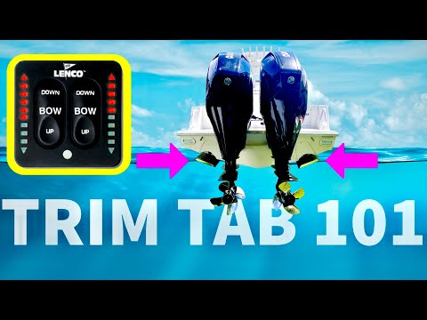 How To Use Trim Tabs On A Boat