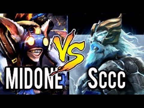 MidOne Vs Sccc - Top 1 MMR Meepo Vs GOD of Olympia Dota 2