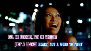 Anggun I&#39;ll be Alright HD Karaoke