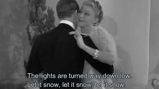 Let it snow Ella Fitzgerald - Letra en inglés