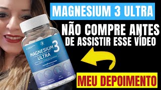 Magnesium 3 Ultra Funciona? Magnesium 3 Ultra Vale a Pena? Onde Comprar? Como Tomar? Depoimento