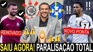 TIMÃO AMEAÇA PARALISAR BRASILEIRÃO! ANDRÉ VIRA ATACANTE! CRYSTAL PALACE MONITORA JOIA! ZAKA RENOVA