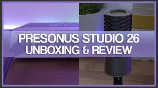 Video thumbnail for PreSonus Studio 26 USB Audio Interface - Unboxing & Review by ImSammy
