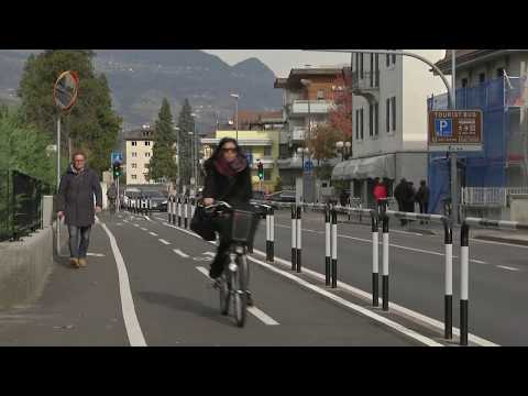 Der Bau des Fußgänger-Radweges zwischen Bozen und St. Jakob beendet